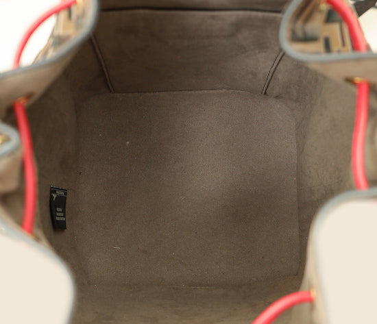 Fendi Brown FF Embossed Mon Tresor Bucket Bag-Fendi-THE CLOSET