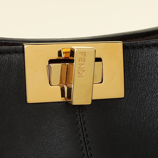Fendi Black Peekaboo X-Lite Bag