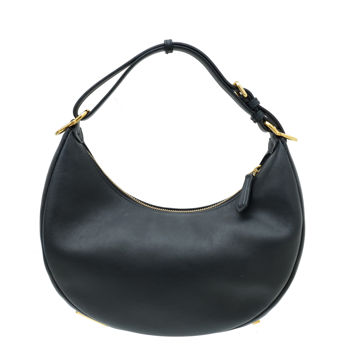 Fendi Black Fendigraphy Hobo Small Bag-Fendi-THE CLOSET