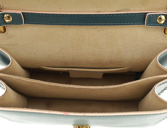 Fendi Bluegreen Kan I Small Bag