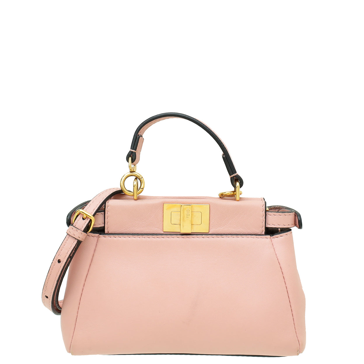 Fendi Light Pink Micro Peekaboo Bag-Fendi-THE CLOSET