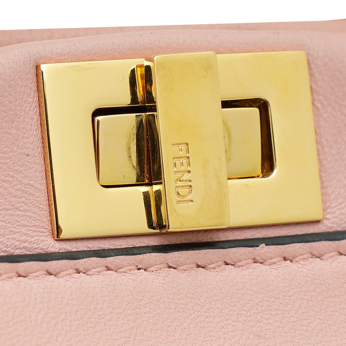 Fendi Light Pink Micro Peekaboo Bag