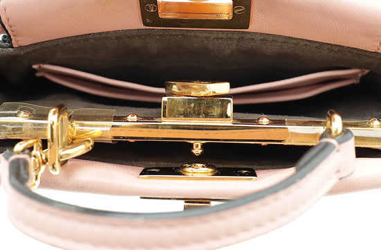 Fendi Light Pink Micro Peekaboo Bag