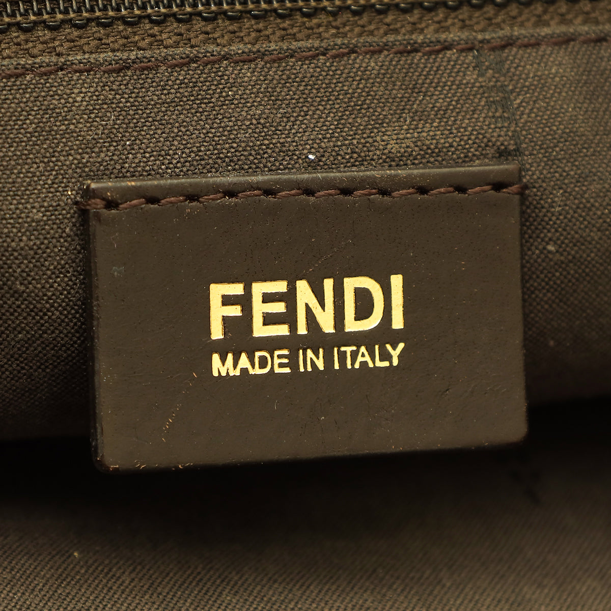 Fendi Bicolor Zucca Glitter Mia Flap Bag