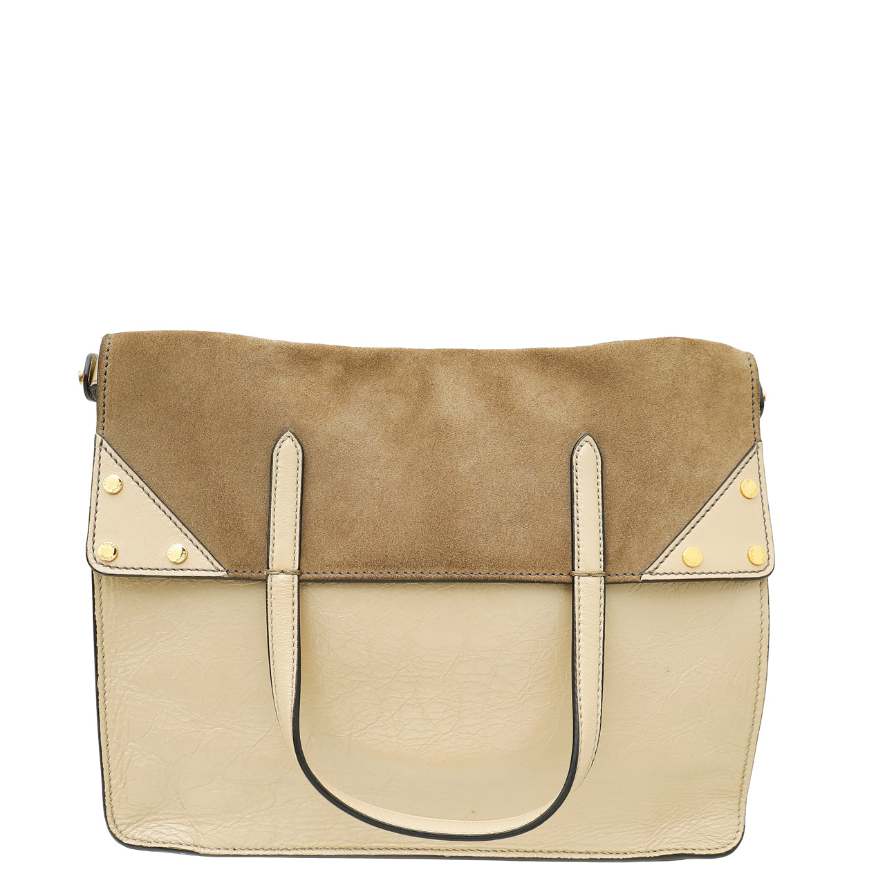 Fendi Beige Flap Bag