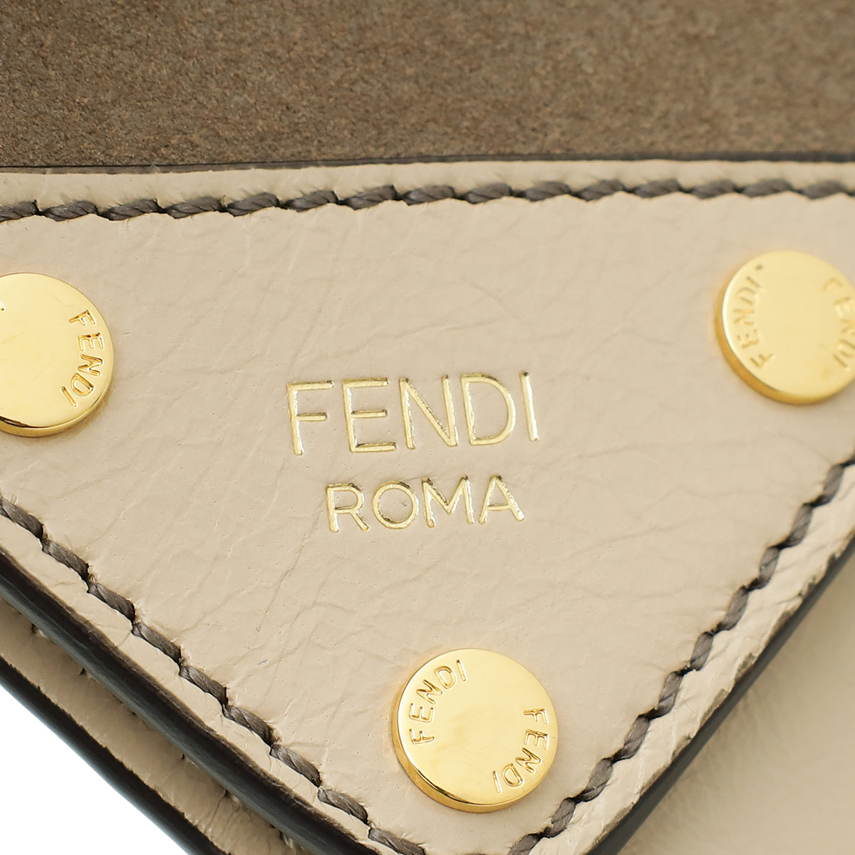 Fendi Beige Flap Bag