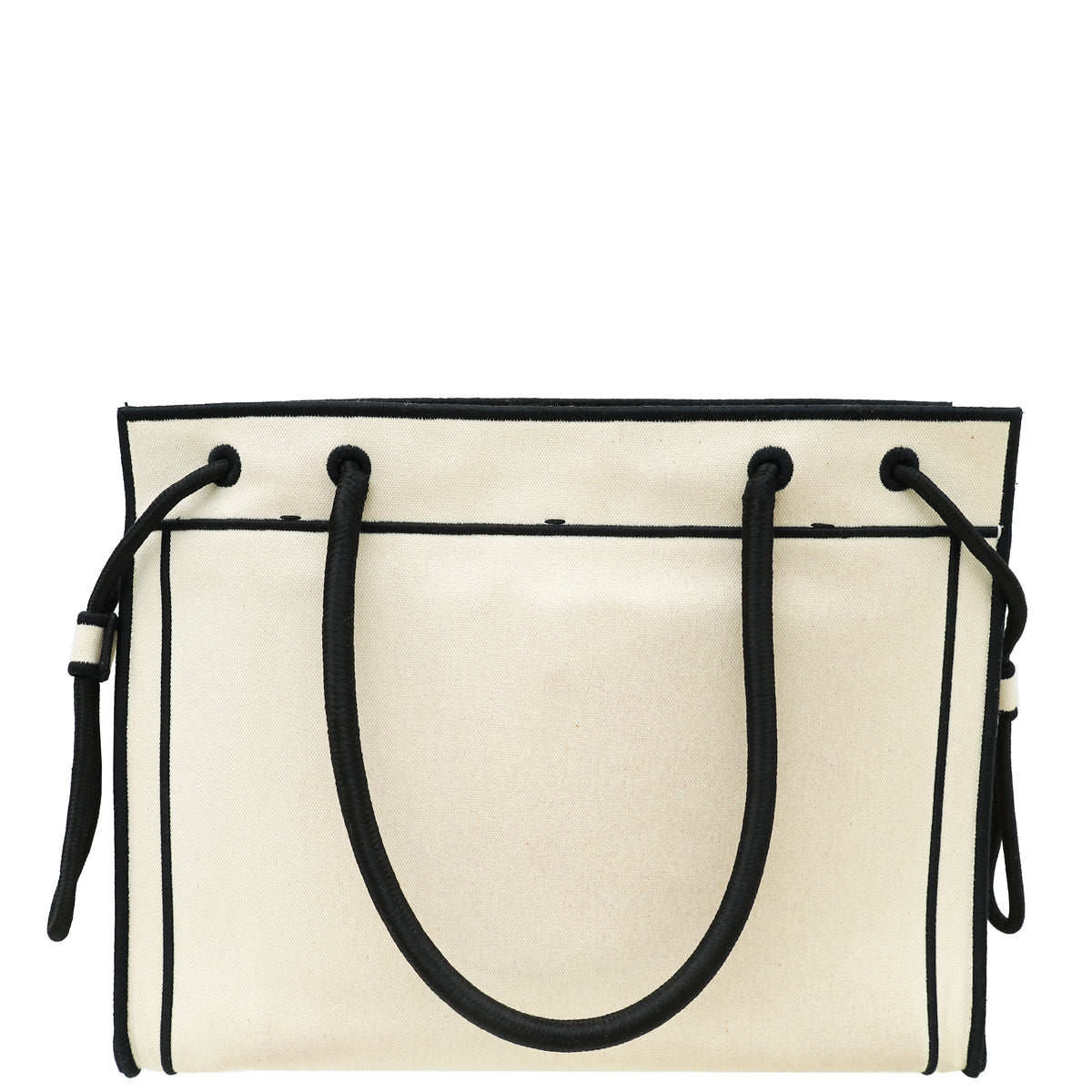 Fendi Bicolor Roma Logo Tote Bag-Fendi-THE CLOSET