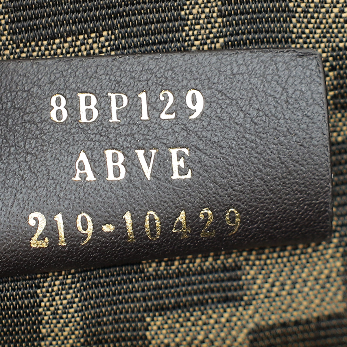 Fendi Black First Small Bag