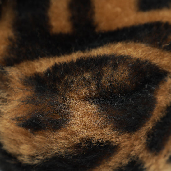 Load image into Gallery viewer, Fendi Brown FF Baguette Mini Sheepskin Fur Shoulder Bag
