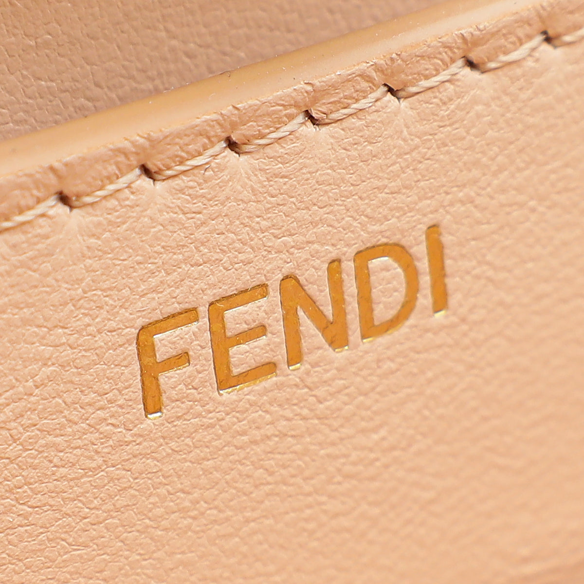 Fendi Caramel ISeeU Peekaboo Medium Bag