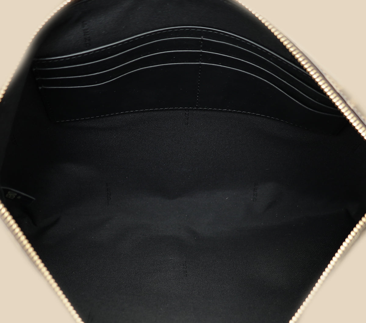 Fendi Brown FF Large Flat Wristlet Pouch-Fendi-THE CLOSET