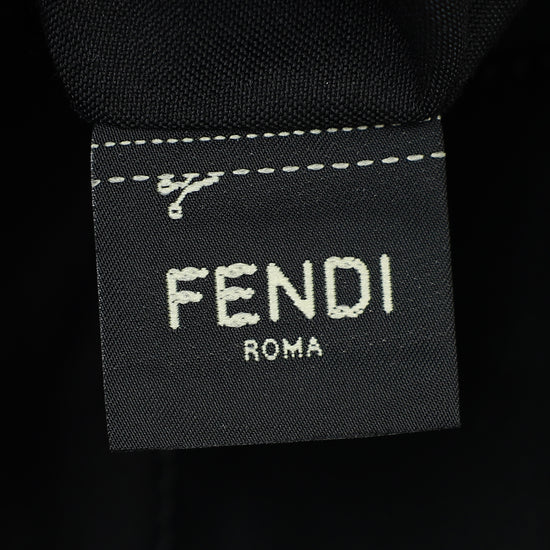 Fendi Brown FF Large Flat Wristlet Pouch-Fendi-THE CLOSET