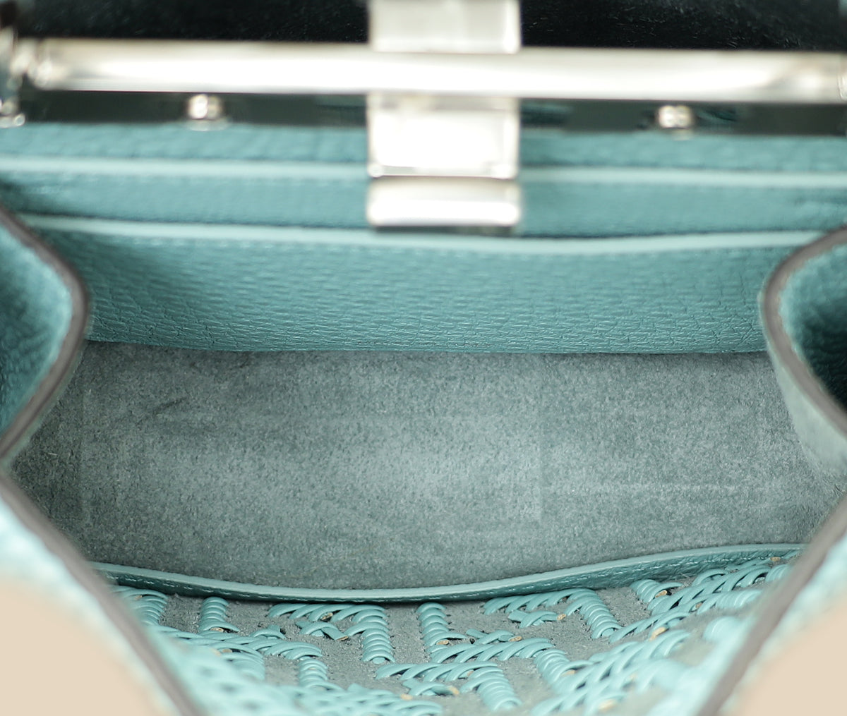 Fendi Aquifer Peekaboo ISeeU Petite Bag-Fendi-THE CLOSET