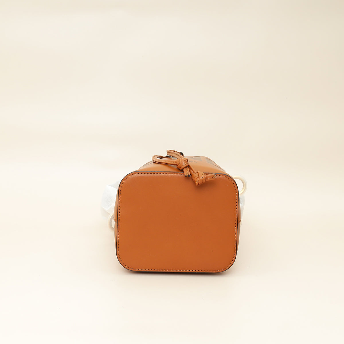 Fendi Brown Logo Mini Leather Mon Tresor Bag-Fendi-THE CLOSET