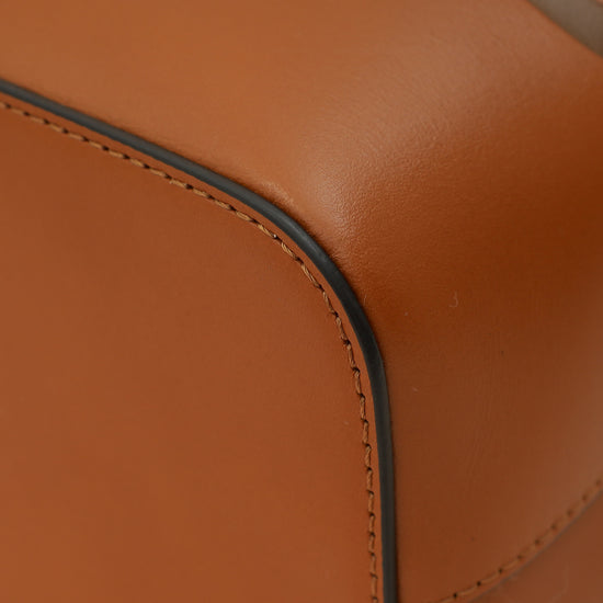 Fendi Brown Logo Mini Leather Mon Tresor Bag-Fendi-THE CLOSET