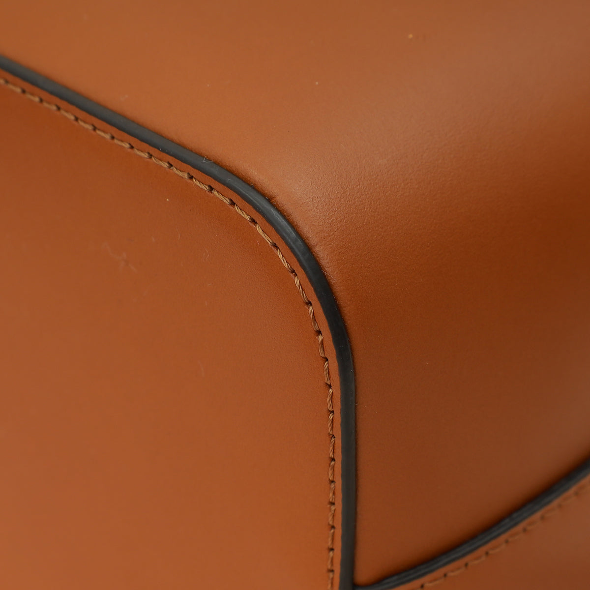 Fendi Brown Logo Mini Leather Mon Tresor Bag-Fendi-THE CLOSET