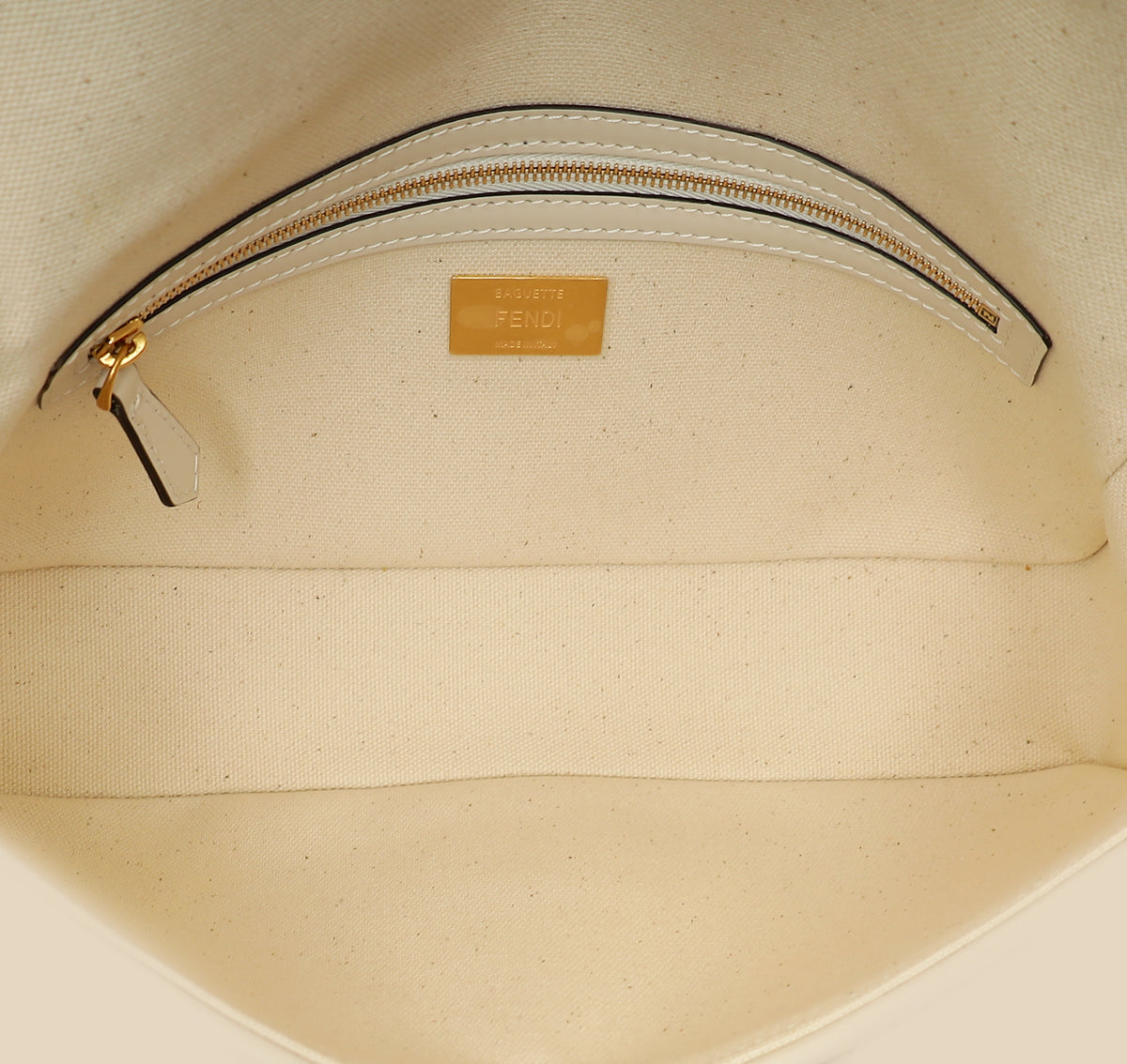 Fendi Multicolor FF Embroidery Baguette Medium Bag-Fendi-THE CLOSET