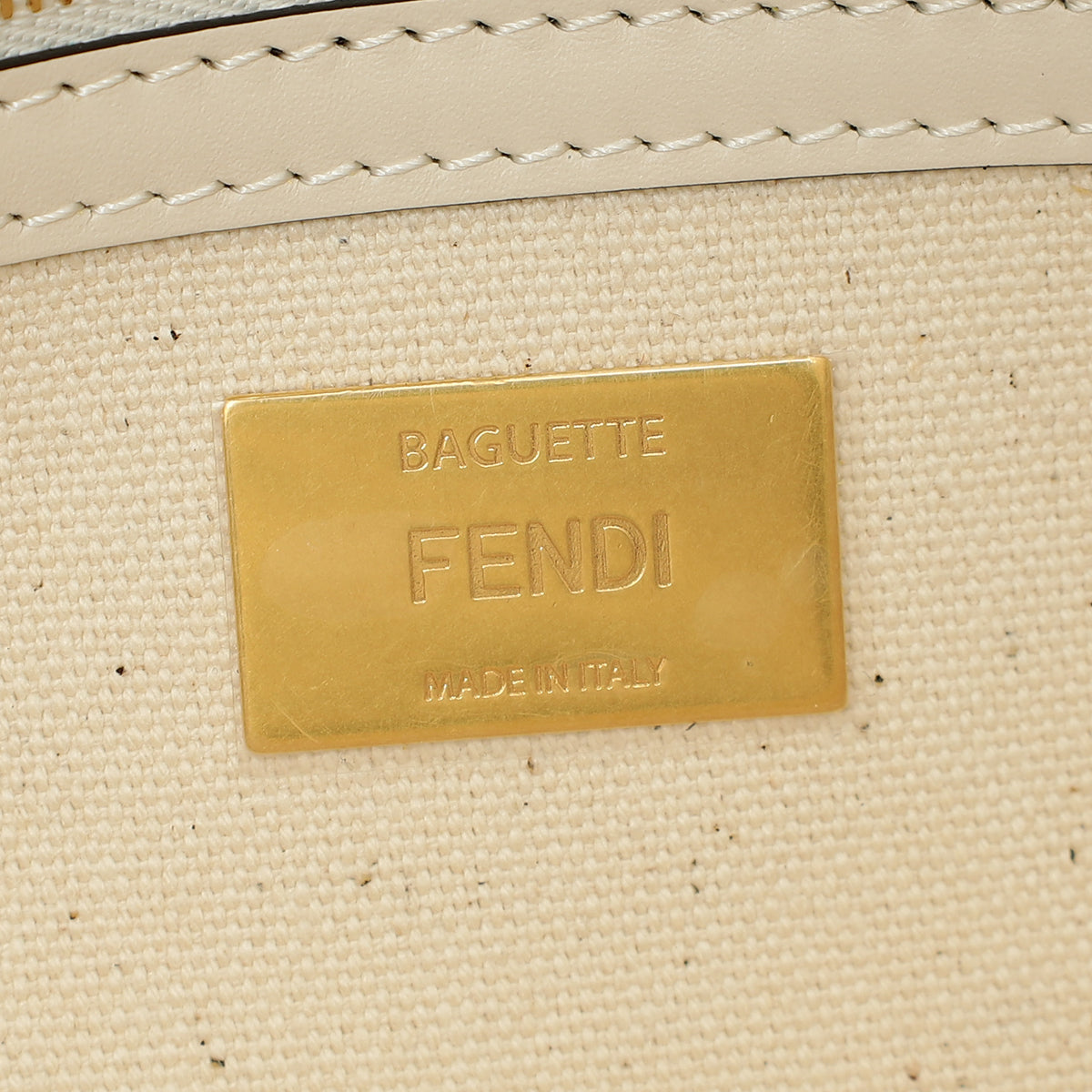 Fendi Multicolor FF Embroidery Baguette Medium Bag-Fendi-THE CLOSET