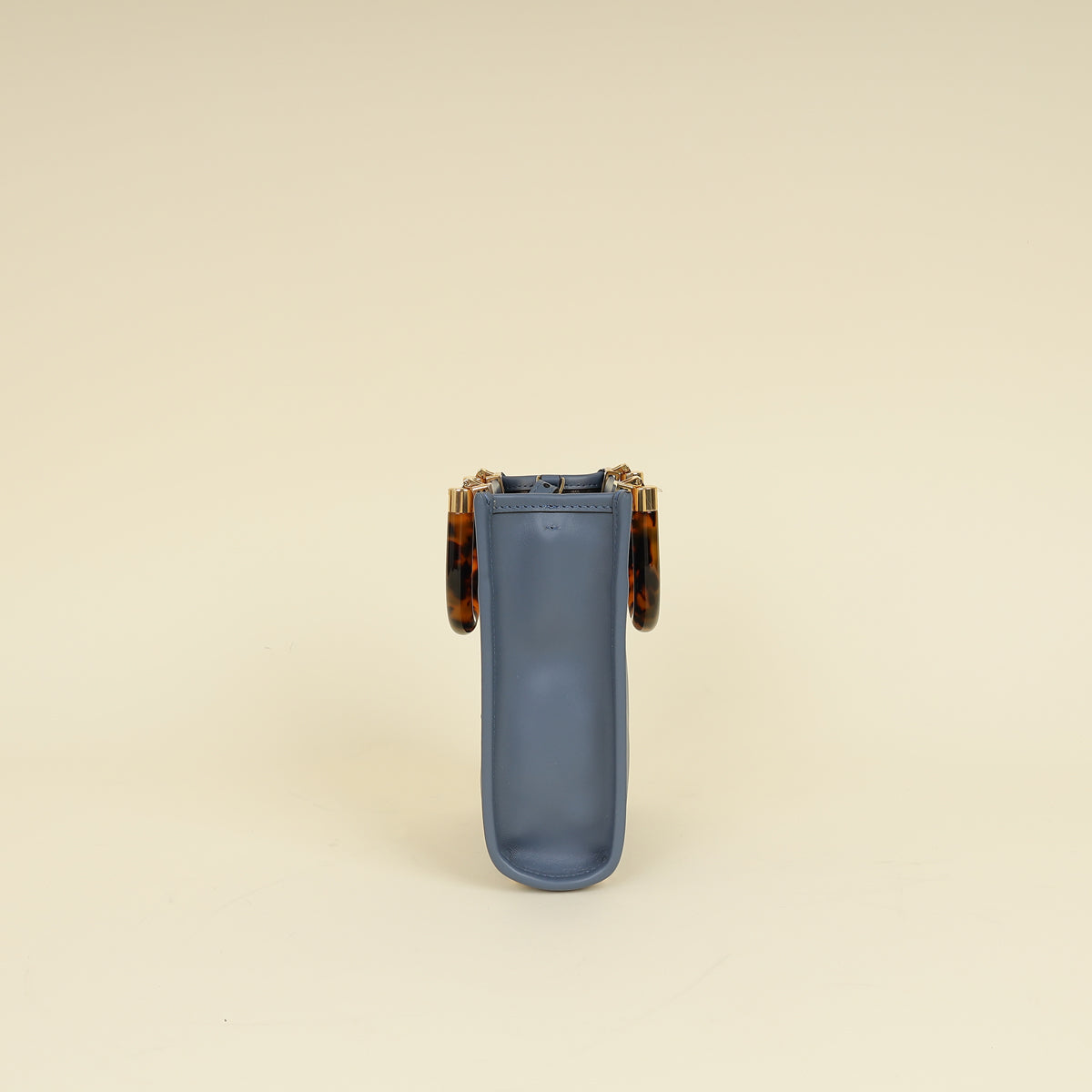 Fendi Dark Blue Mini Sunshine Shopper Bag-Fendi-THE CLOSET