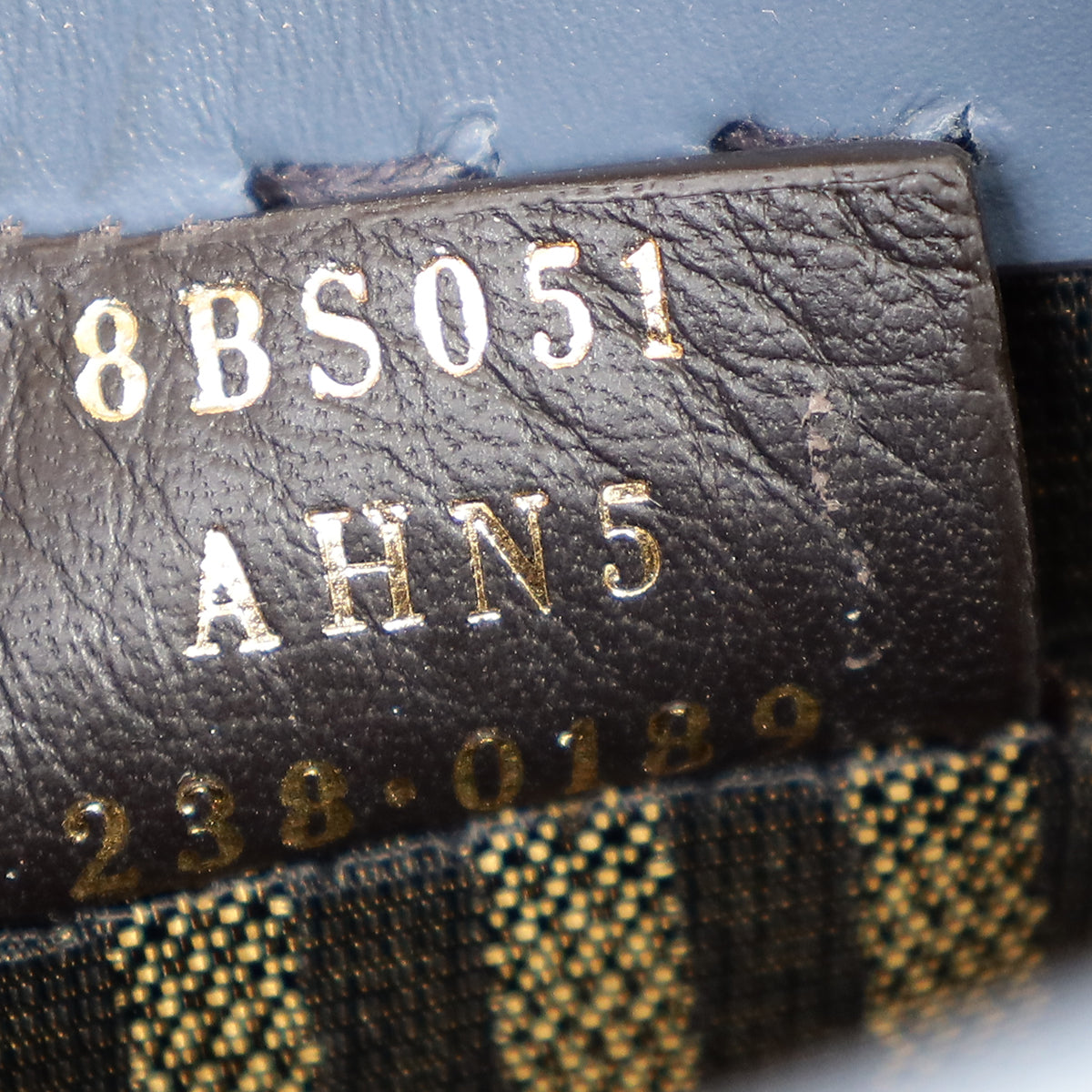 Fendi Dark Blue Mini Sunshine Shopper Bag-Fendi-THE CLOSET