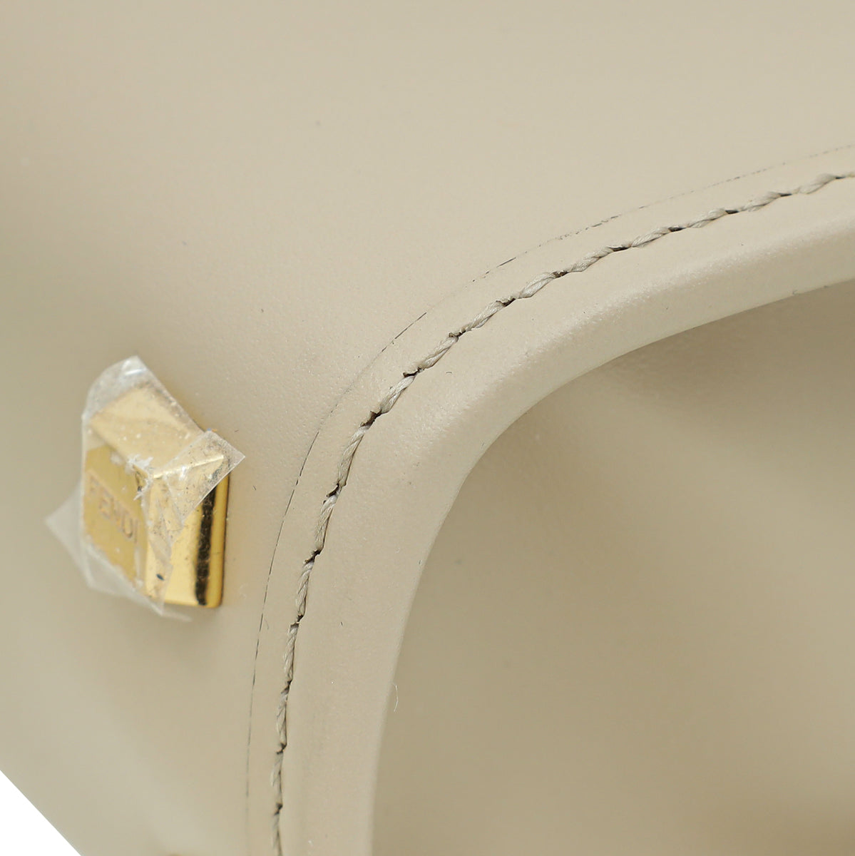 Fendi Beige Mini Sunshine Shopper Bag-Fendi-THE CLOSET