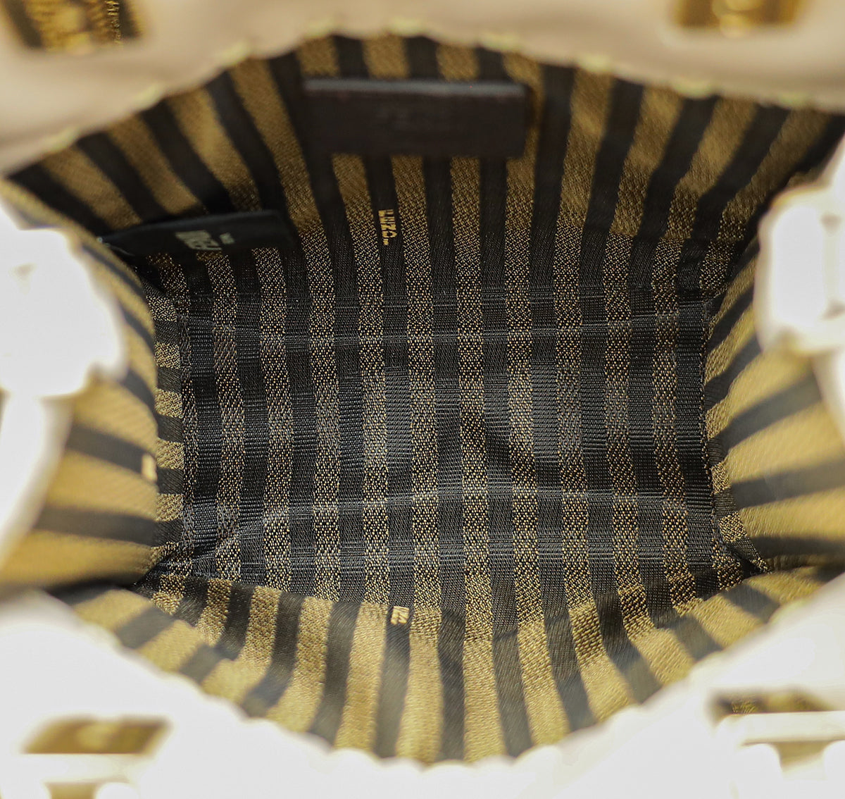 Fendi Beige Mini Sunshine Shopper Bag-Fendi-THE CLOSET