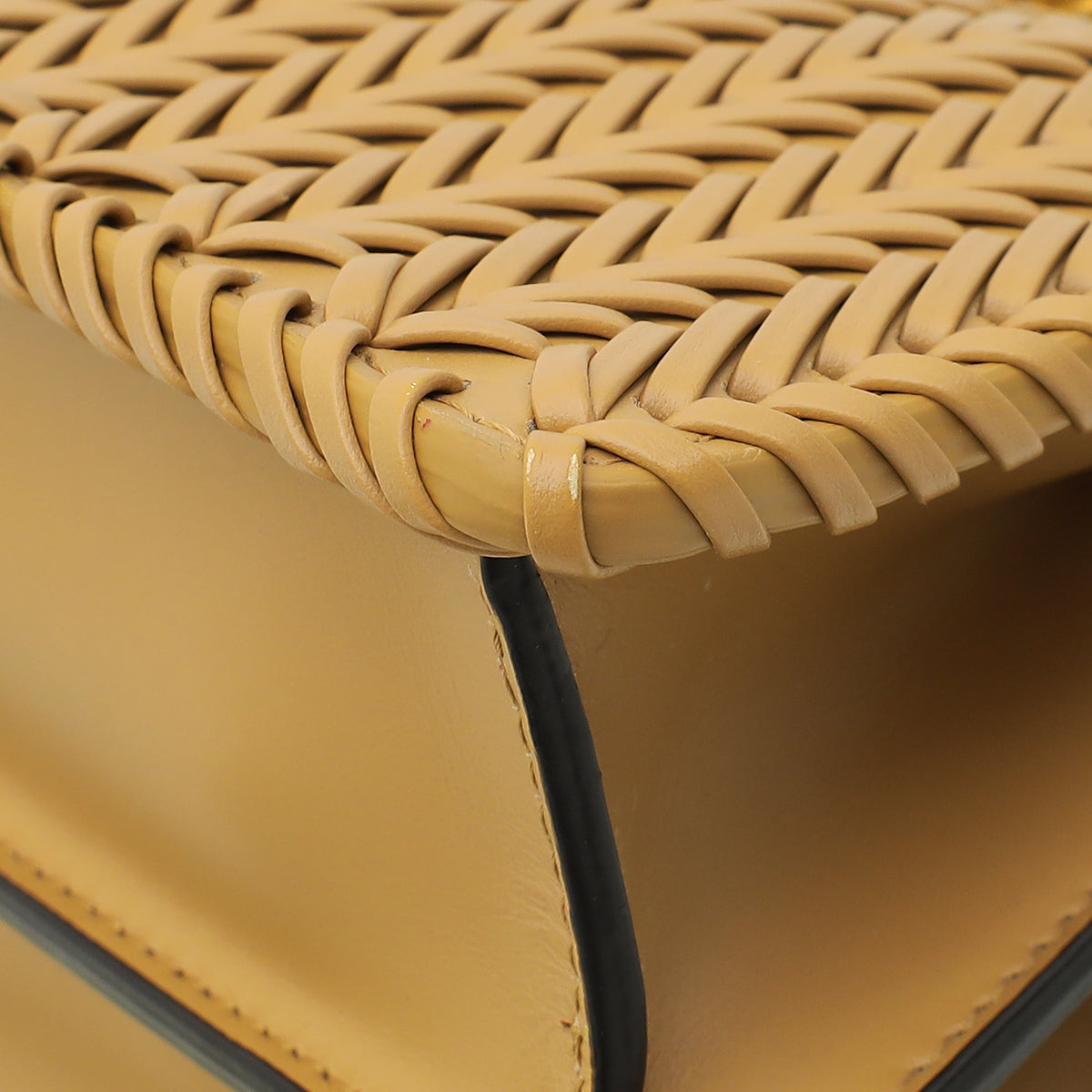 Fendi Beige Peekaboo ISEEU Petite Interlaced Bag-Fendi-THE CLOSET