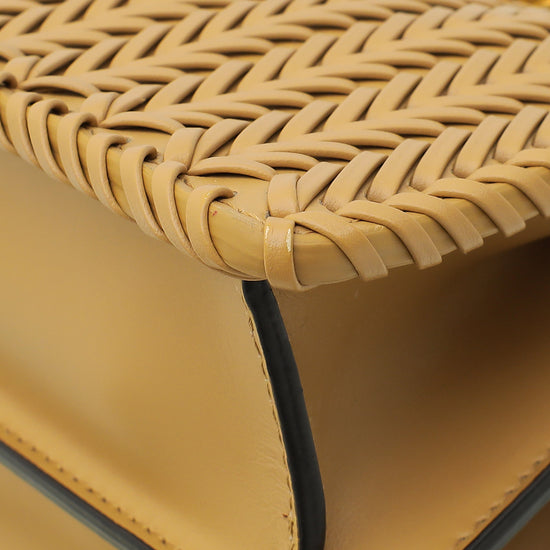 Fendi Beige Peekaboo ISEEU Petite Interlaced Bag-Fendi-THE CLOSET