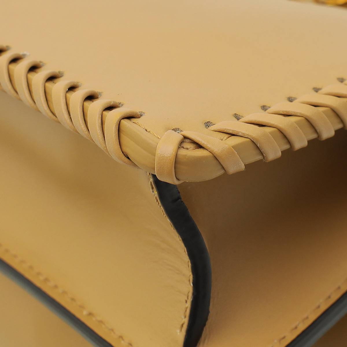 Fendi Beige Peekaboo ISEEU Petite Interlaced Bag-Fendi-THE CLOSET