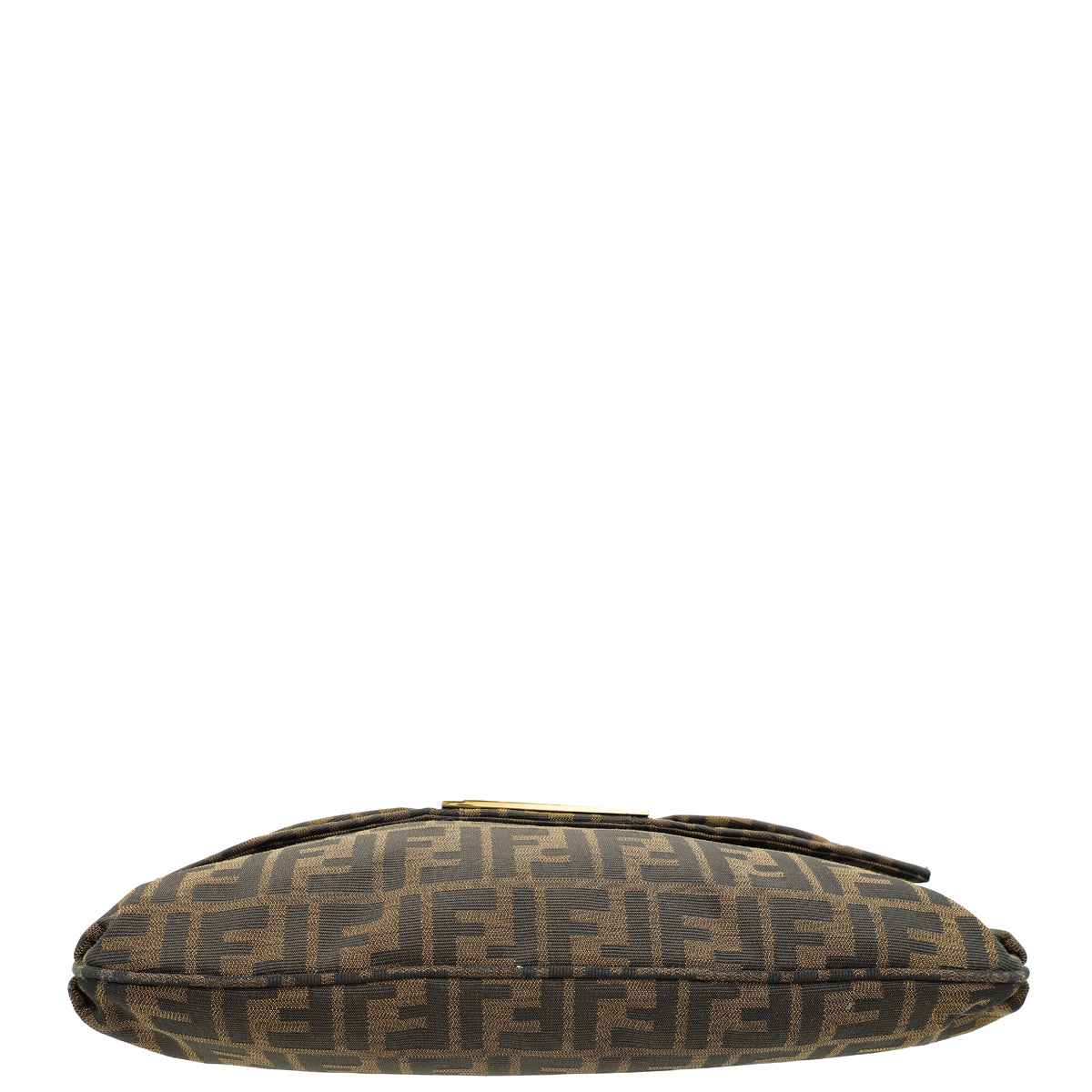 Fendi Zucca Mia Large Flap Shoulder Bag-Fendi-THE CLOSET