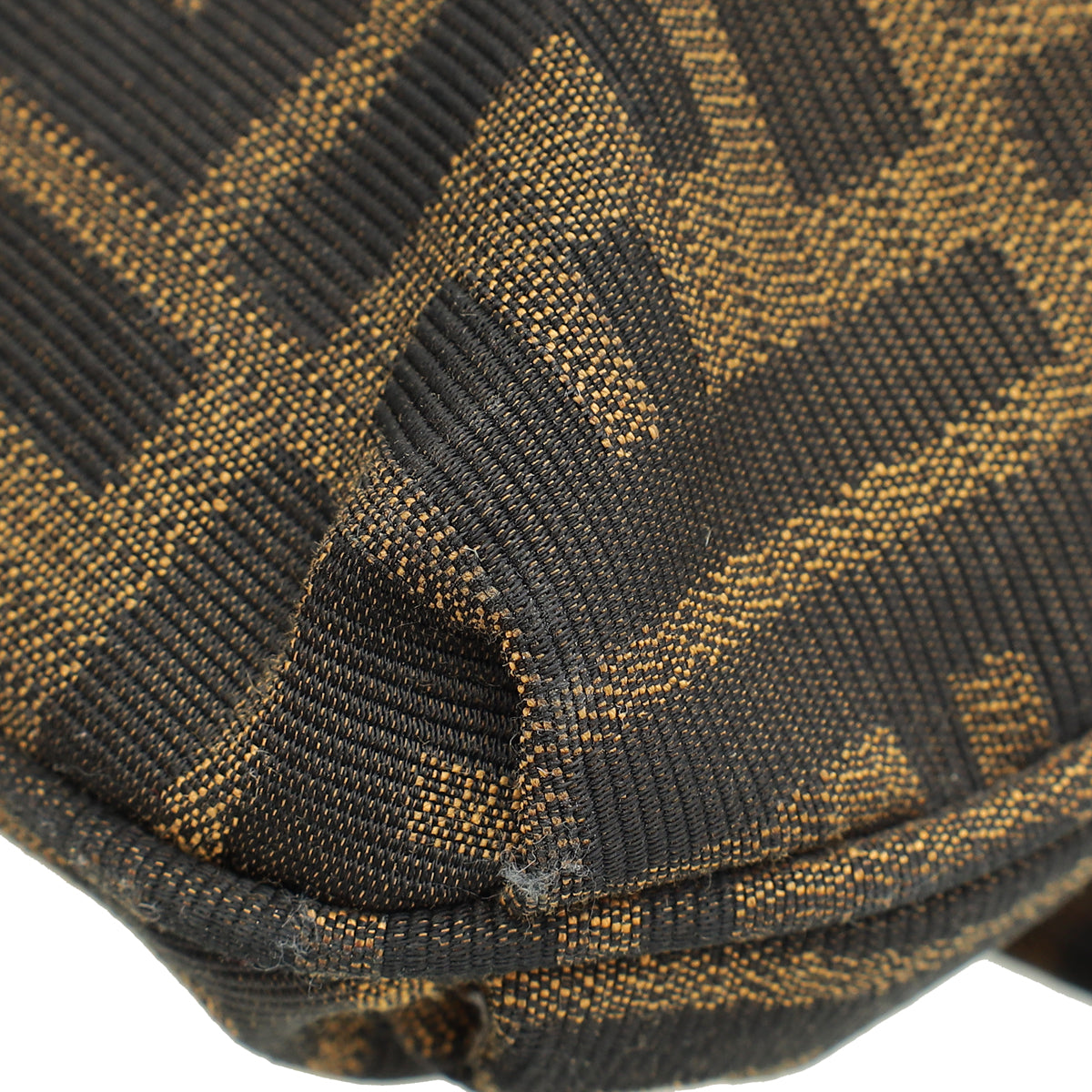 Fendi Zucca Mia Large Flap Shoulder Bag-Fendi-THE CLOSET