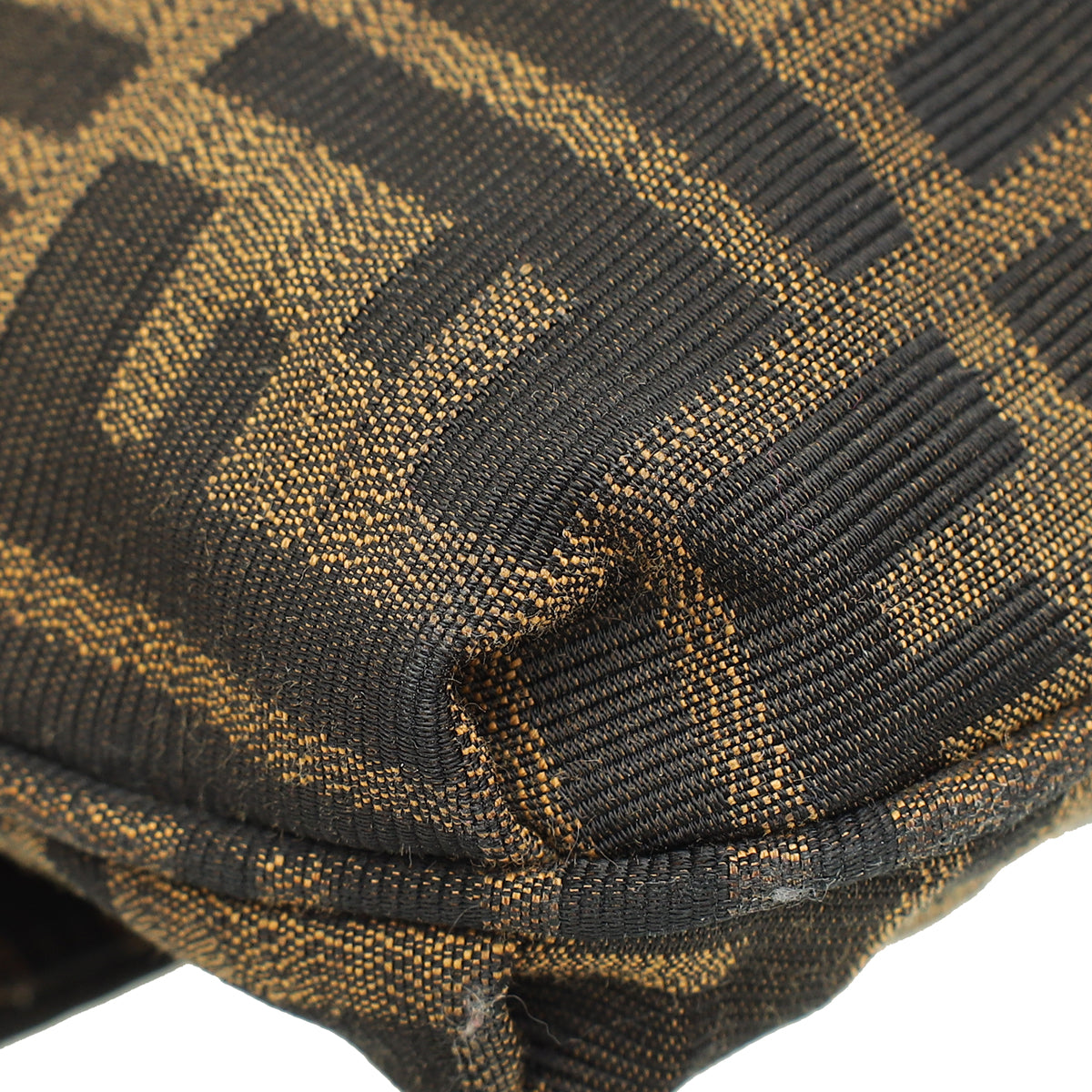 Fendi Zucca Mia Large Flap Shoulder Bag-Fendi-THE CLOSET