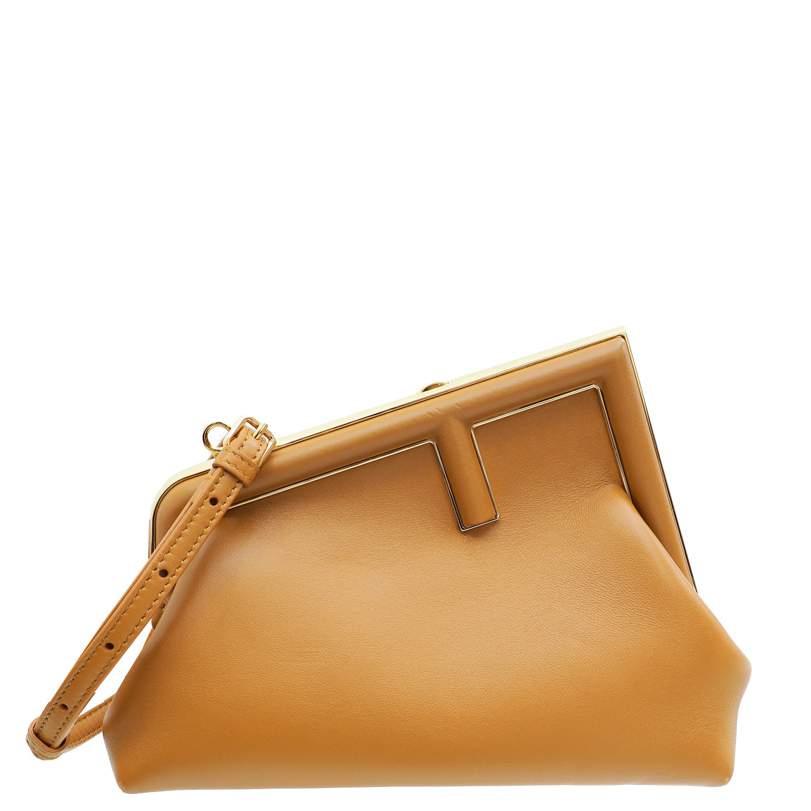 Fendi Tan First Small Bag-Fendi-THE CLOSET