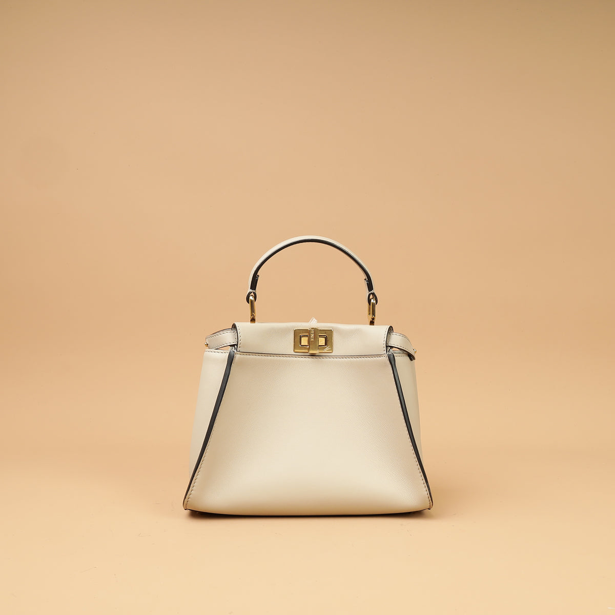 Fendi Beige Mini Peekaboo Bag-Fendi-THE CLOSET
