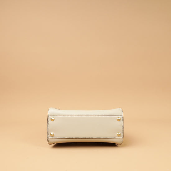 Fendi Beige Mini Peekaboo Bag-Fendi-THE CLOSET