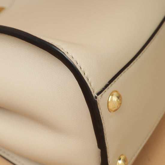 Fendi Beige Mini Peekaboo Bag-Fendi-THE CLOSET