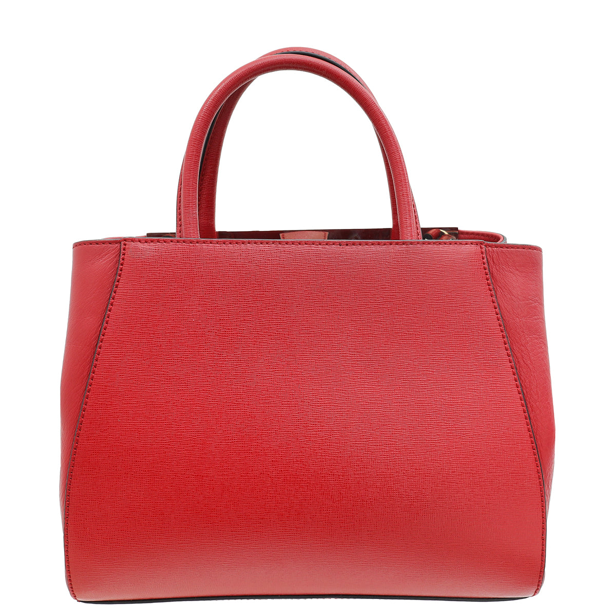 Fendi Red Multicolor 2 Jours Patchwork Petite Bag-Fendi-THE CLOSET