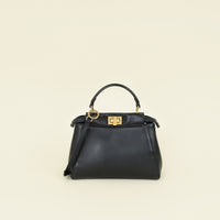 Fendi Black Mini Peekaboo Bag