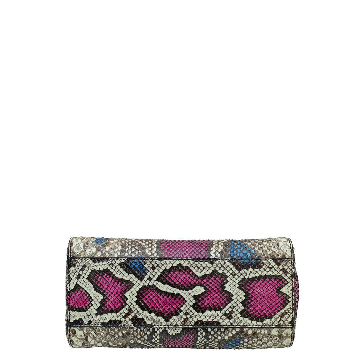 Fendi Multicolor Python Peekaboo Mini Bag