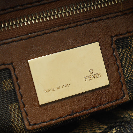 Fendi Multicolor Pequin Stripe Chef Chain Hobo Bag-Fendi-THE CLOSET