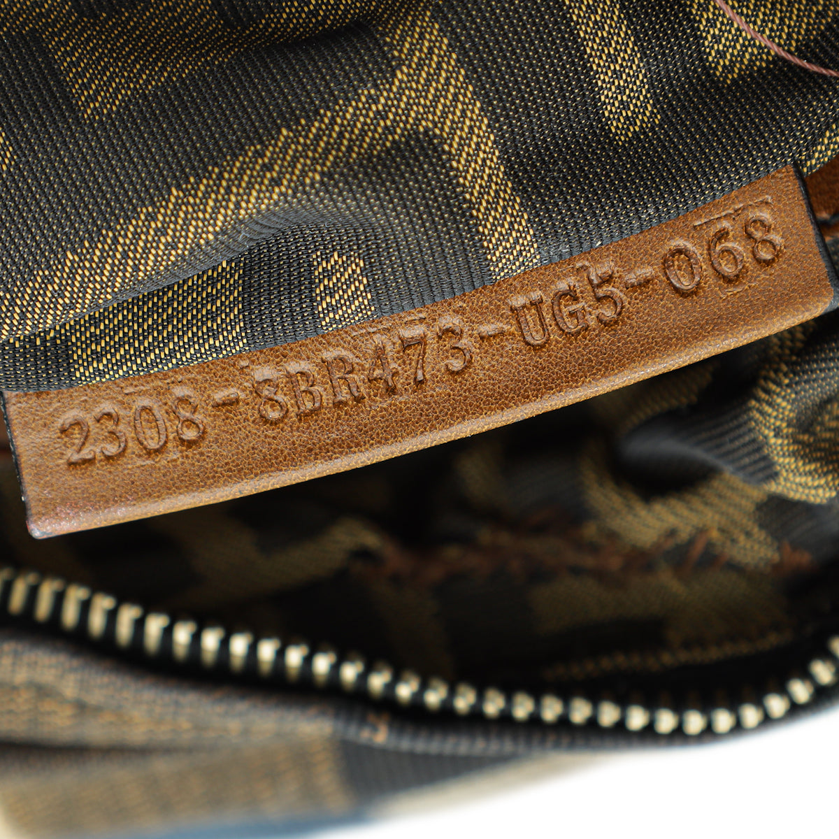 Fendi Multicolor Pequin Stripe Chef Chain Hobo Bag-Fendi-THE CLOSET