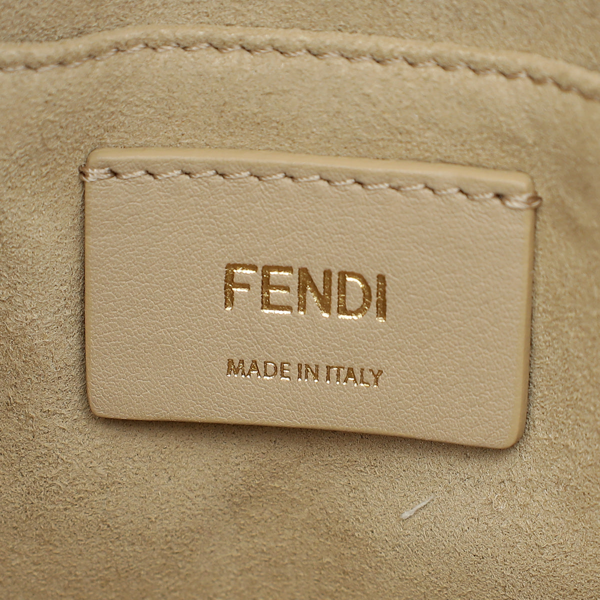 Fendi Black Kan I Stud Small Shoulder Bag-Fendi-THE CLOSET