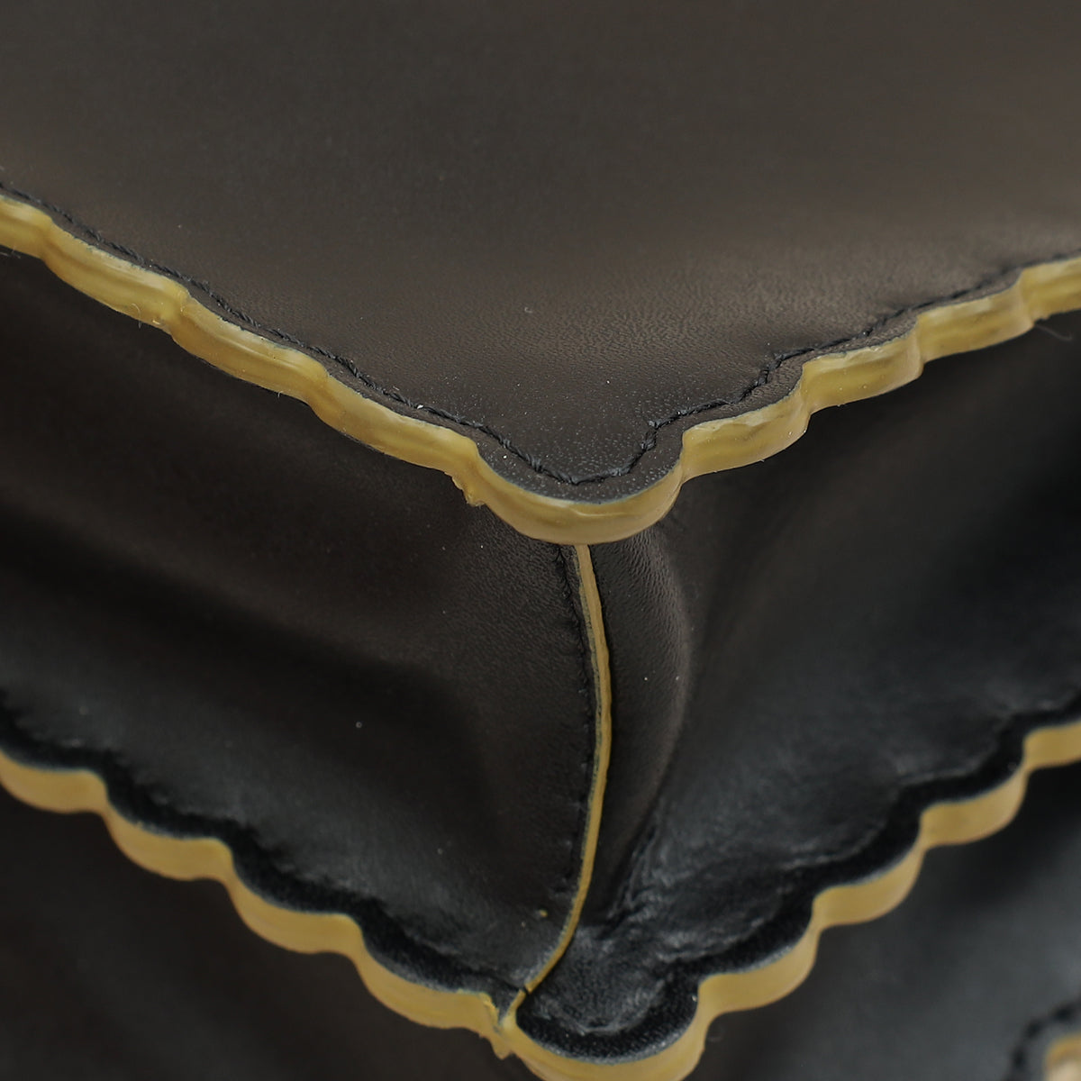 Fendi Black Kan I Stud Small Shoulder Bag-Fendi-THE CLOSET