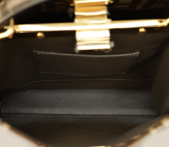 Fendi Multicolor FF Glazed With Inlay Peekaboo Mini Bag-Fendi-THE CLOSET