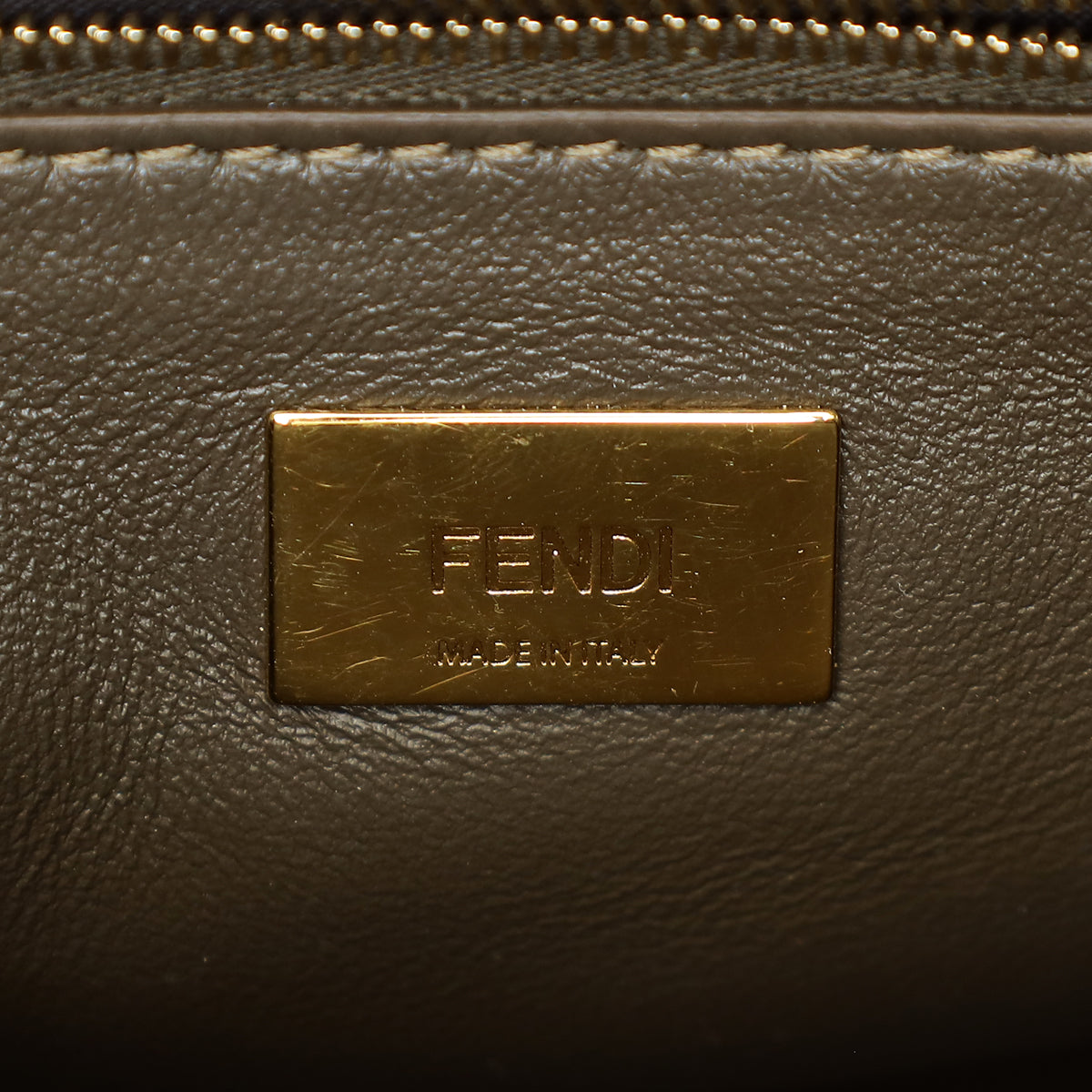 Fendi Multicolor FF Glazed With Inlay Peekaboo Mini Bag-Fendi-THE CLOSET