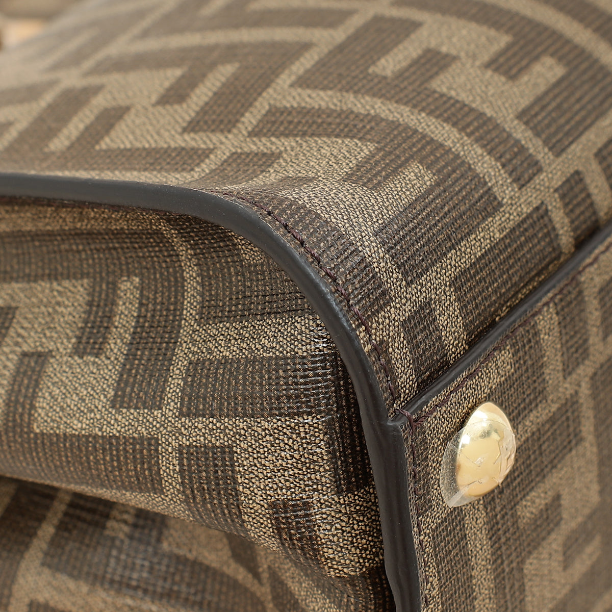 Fendi Multicolor FF Glazed With Inlay Peekaboo Mini Bag-Fendi-THE CLOSET