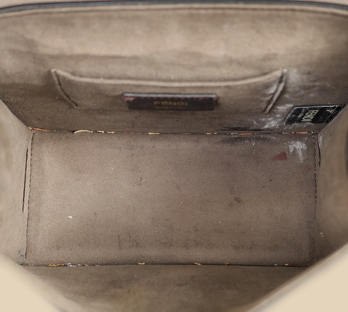 Fendi Black Kan I Small Shoulder Bag