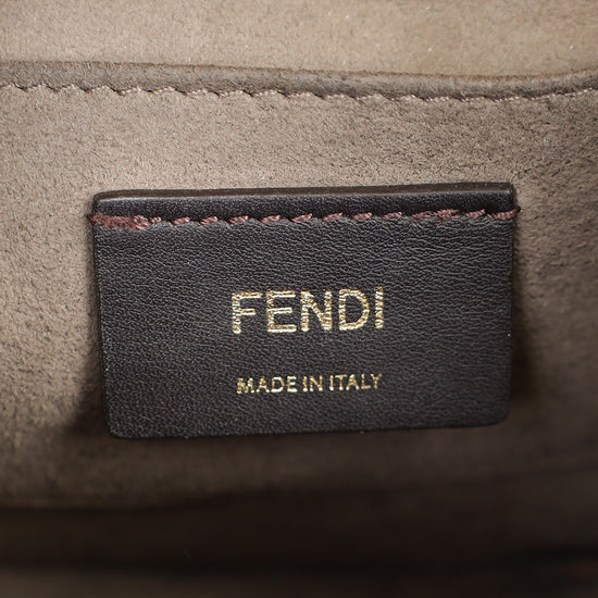 Fendi Black Kan I Small Shoulder Bag