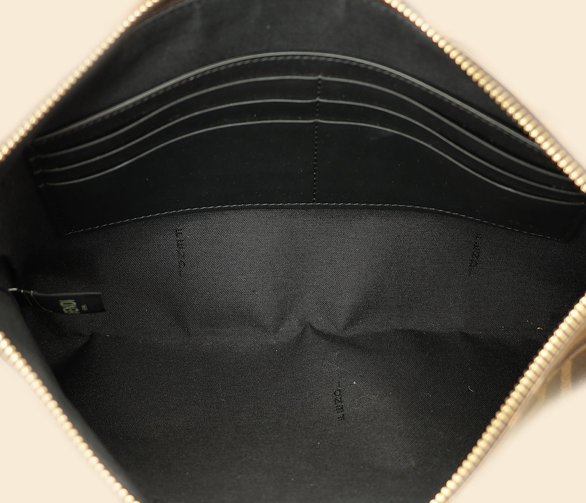 Fendi Tobacco FF Flat Baguette Medium Pouch-Fendi-THE CLOSET