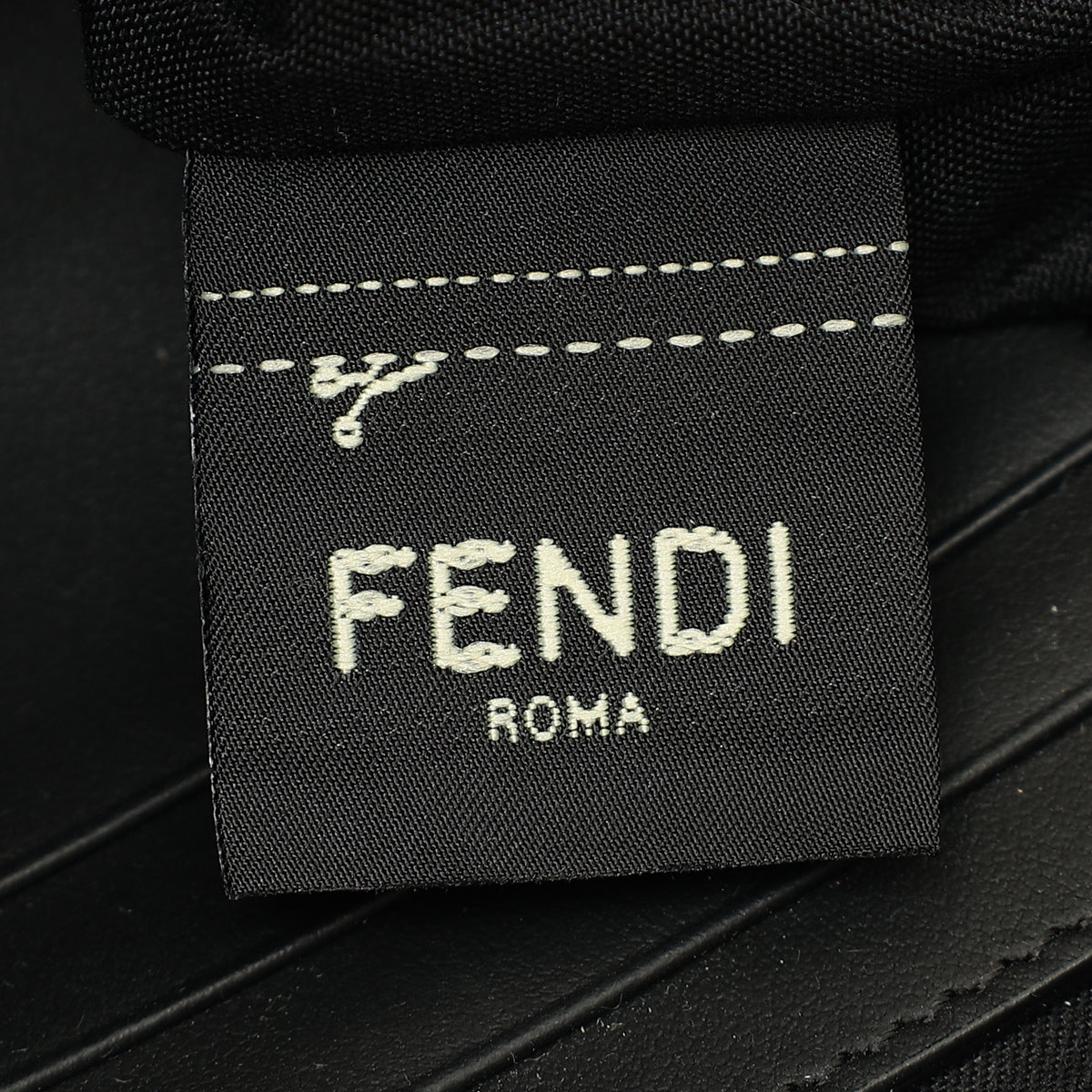 Fendi Tobacco FF Flat Baguette Medium Pouch-Fendi-THE CLOSET